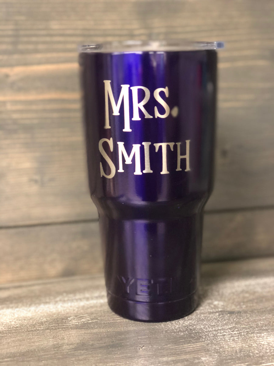 Personalized YETI Rambler Tumbler 30oz - Drinksholic