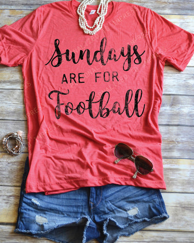 Sundays are for Football - Fall Shirt