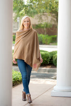 Taupe Chelsea Poncho - Personalized