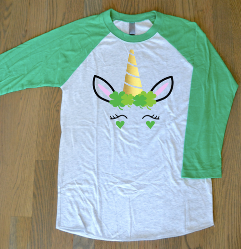 St Patrick's Day Shirt: Unicorn