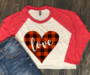 Valentine's Day Shirt: Heart with love