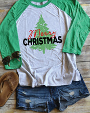 Merry Christmas with Tree - Holiday Shirt