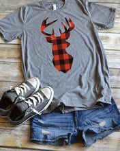 Lumberjack Plaid Deer - Holiday Shirt