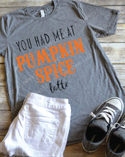 Pumpkin Spice Latte Fall Shirt