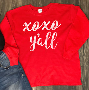Valentine's Day Shirt: XOXO Y'all